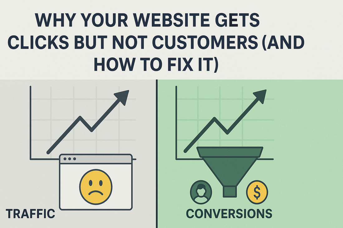 Why Your Website Gets Traffic But No Sales (And How to Fix It Fast)