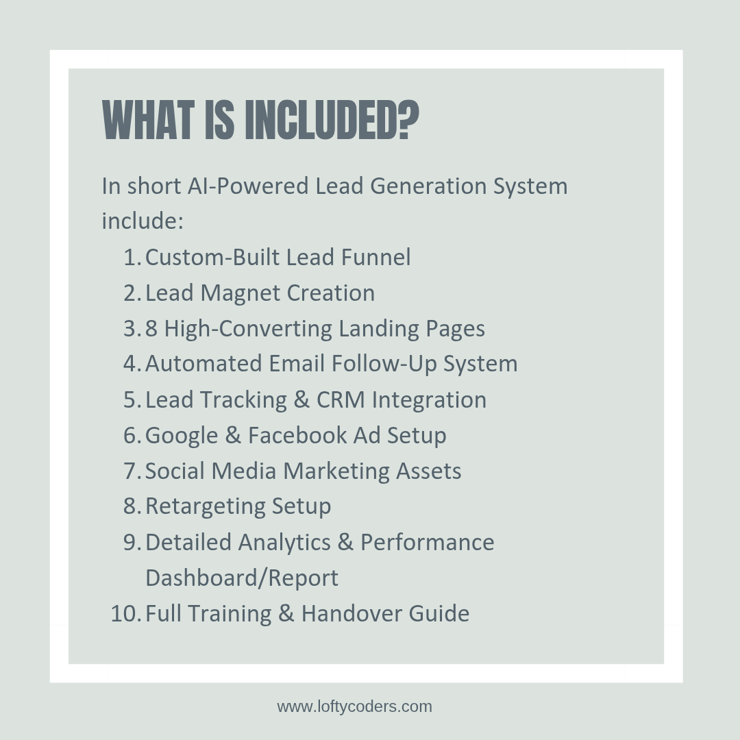 Book Your Custom Built AI-Powered Sales System