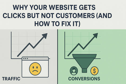 Why Your Website Gets Traffic But No Sales (And How to Fix It Fast)