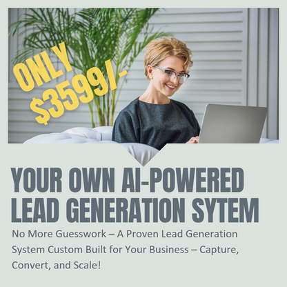 Book Your Custom Built AI-Powered Sales System