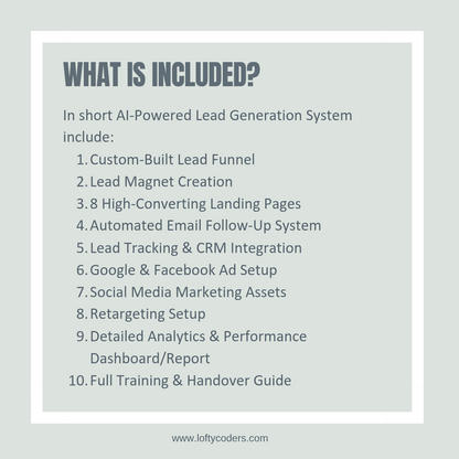 Book Your Custom Built AI-Powered Sales System