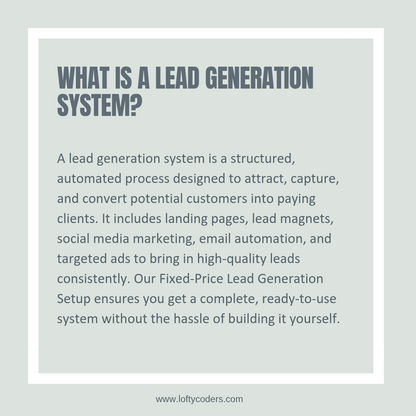 Book Your Custom Built AI-Powered Sales System